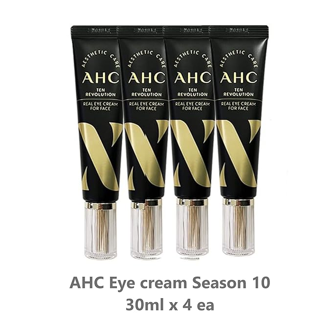 AHC TEN Revolution Real Eye Cream for Face 2022 Season 10-1.01 fl.oz (30ml) x 4ea