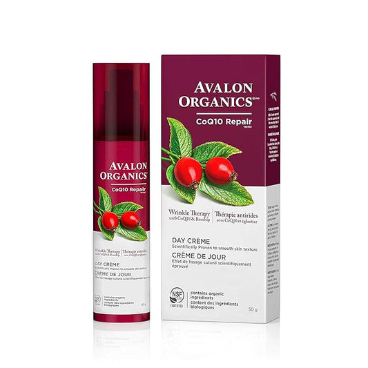 Avalon Organics Day Crème, Wrinkle Therapy, 1.75 Oz