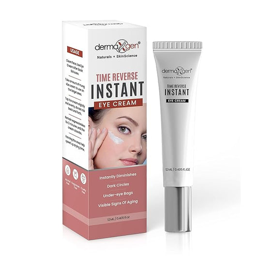 Instant Eyelift Cream Time Reverse Treatment For Dark Circles, Puffy Eyes, & Wrinkles Anti Aging Serum Reduces Under Eye Bags, Wrinkles, Dark Circles, Fine Lines & Crow's Feet Instantly - 12