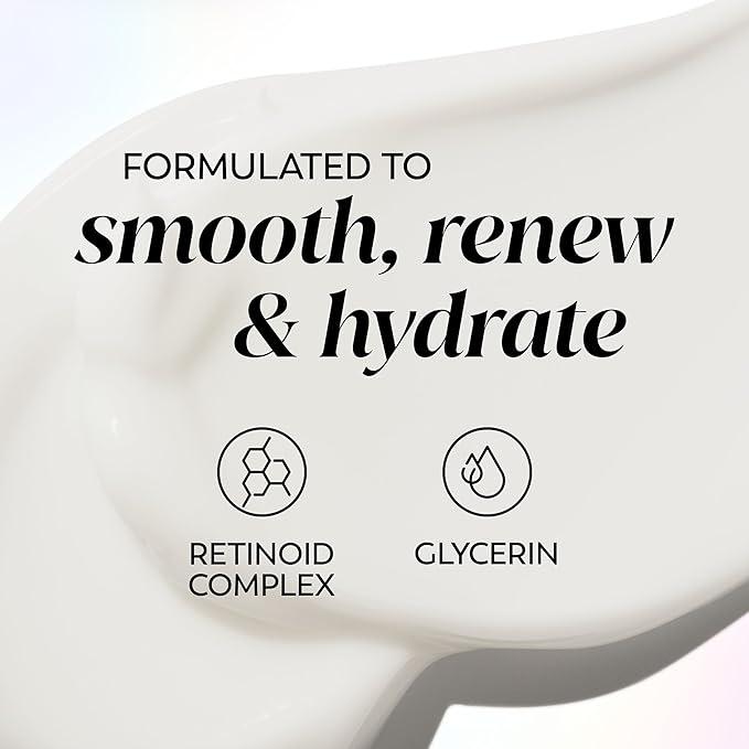 Olay Smooth & Renew Retinol Face Moisturizer, 2 oz Fragrance Free Night Cream for Fine Lines and Wrinkles with Retinoid Complex, Recyclable Eco Jar Packaging, Value Size