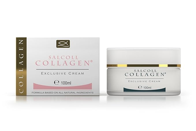 Collagen - Anti-Aging Marine Collagen Face Cream - Firming Moisturizer for Fine Lines & Wrinkles, Day & Night Treatment, All Skin Types, 100 ml. Jar
