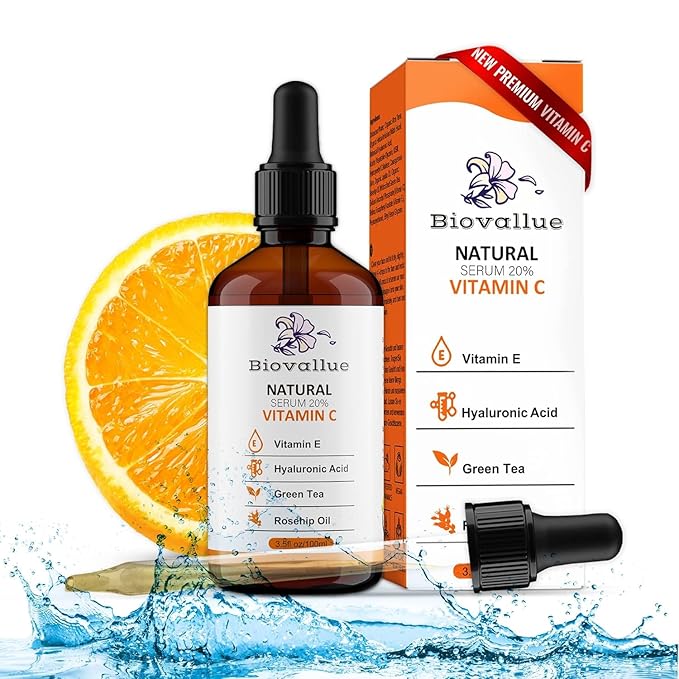 PREMIUM HYALURONIC SERUM 100ML + VITAMIN A + VITAMIN C + VITAMIN E - ALOE VERA - JOJOBA OIL + ROSE HIP OIL WITH ORGANIC INGREDIENTS.