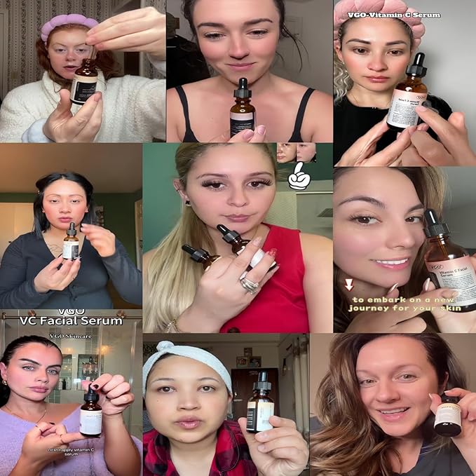 VGO Vitamin C Vitamin E Facial Serum, 60ml / 2.02oz