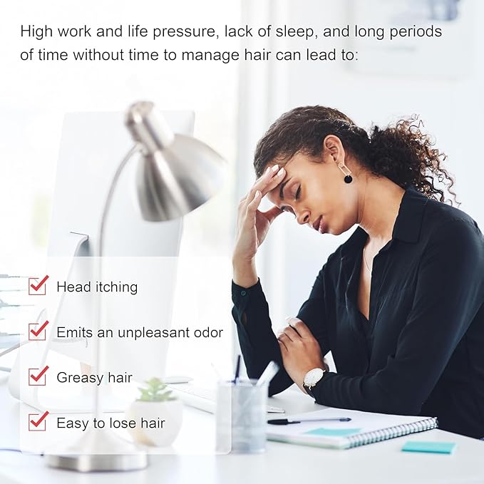 Elitzia Professional Hair Steamer - Digital Display Adjustable Steam Output and Customizable Temperature Settings for All Hair Types Shampoo Bowl Mist Hooded Natural Black Hair for Salons Spas ET19190