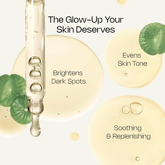 Meebak Korean Vitamin C Serum | Brightening Dark Spot Remover | Soothing Anti Aging & Skin Brightening w/Centella Asiatica, Panthenol, & Adenosine