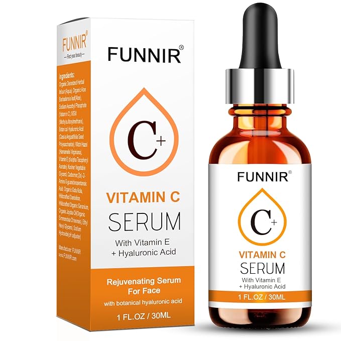 Vitamin C Serum for Face With Hyaluronic Acid, Retinol, Niacinamide, Reduce Fine Lines(30ml)