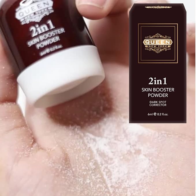 QUEEN 2in1 Booster Power: Radiance Brightening Elixir, elevate your routine for brighter, healthier skin and boosting ritual. Add instant Glow to any skincare routine.