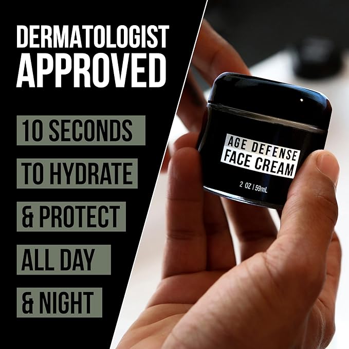 RUGGED & DAPPER Hydration Daily Face Moisturizer and Night Cream Bundle