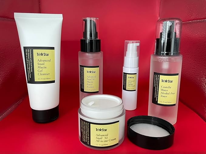 Tristar Advanced Snail Mucin Power Sheet Mask, 25ml, Hydrates Skin, Alleviates Skin Redness, Irritation, inflammation. Antioxidant and Anti-Aging Properties. All Natural. 1 Count.