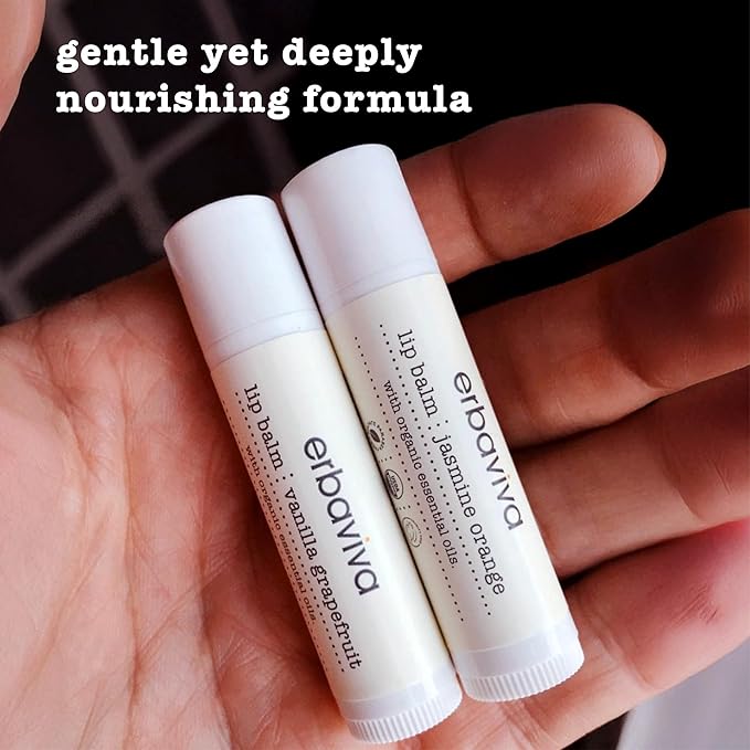 erbaviva Lip Balm, Jasmine Orange