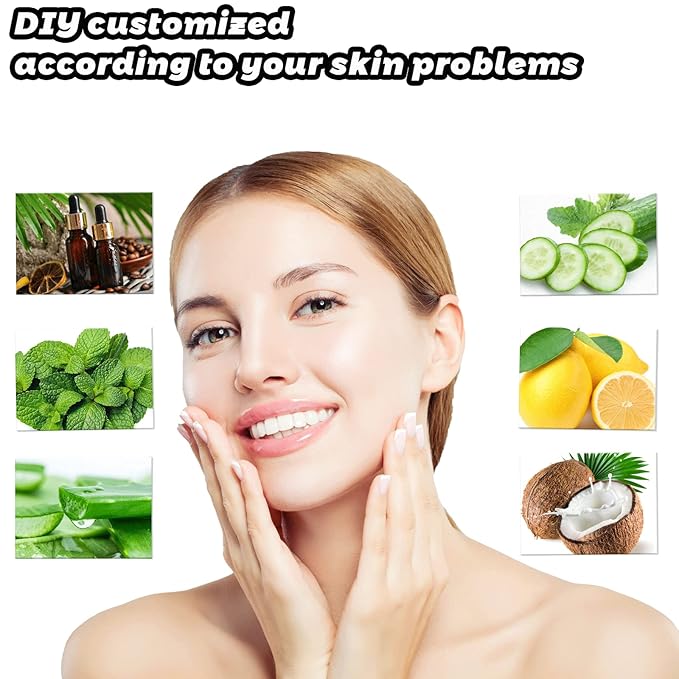 Ice Roller for Face, Facial Ice Roller for Firm Lubricate skin, Reusable Leak-proof Design & V-Shaped ice Face Mold, Ice Facial Massage Skin Care Cube Tools Gift for Women