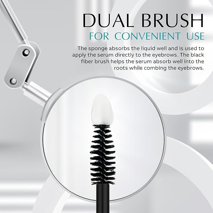 Premium Eyebrow Growth Serum for Thicker Brows, Advanced Eyebrow Serum to Grow Brows 5ml