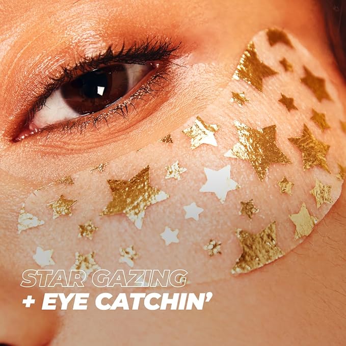 Vitamasques Under Eye Patches 3-Pack - Firming & Brightening - Anti Aging Collagen Korean Skin Care Reduce Fine Lines, Puffiness, Wrinkles & Dark Circles - Hyaluronic Acid - Vegan & Cruelty-Free