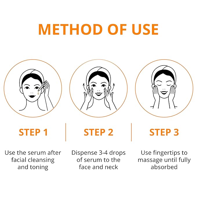 Best Vitamin C Serum for Face with Vitamin E, Retinol & Hyaluronic Acid - Anti Aging Serum For Fine Lines, Dark Spots, Wrinkles, Face Moisturizer & Hydrating - All Skin Types of Men & Women | 1Fl Oz