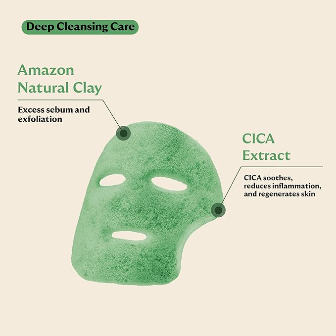 SUNDUK Jeju Carrabiome X Pore Tightening ReBalance Bubble Pack Remove Black Heads Pore Deep Cleaning (4G*12EA) (CiCa)