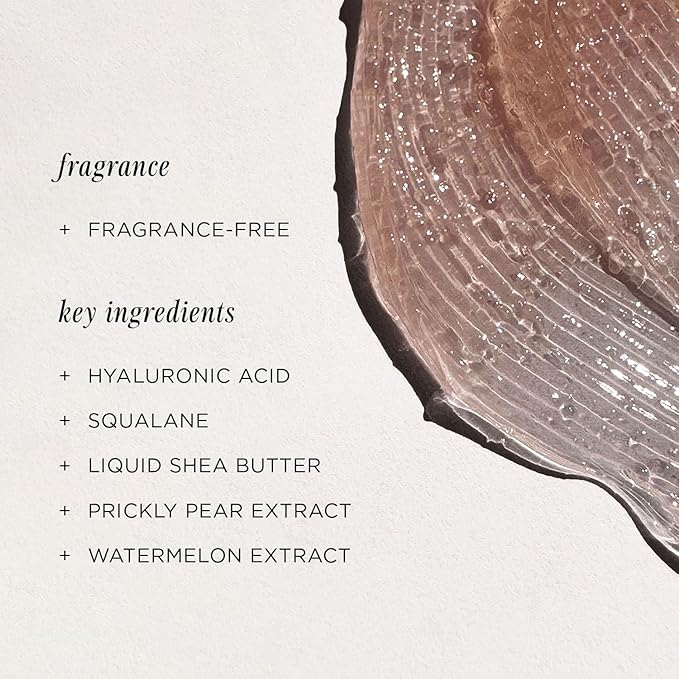 '+ Lux Unfiltered N°15 Soothing Lip Serum – Fragrance Free, Moisturizing, Hydrating Lip Balm with Hyaluronic Acid & Shea Butter – Cooling Touch Applicator - Vegan, Cruelty-Free, & Petroleum-Free