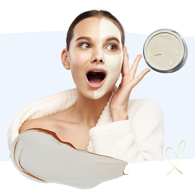 Snail script snail mucin mask, Korean snail face mask mucin snail serum therapy clay based wildcraft botanical anti aging snail mucin face mask, collagen repair, pore cleansing exfoliate clay mask