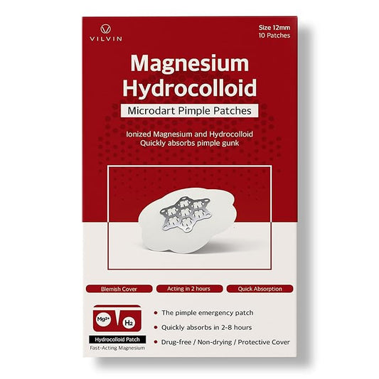 Magneisum Microdart Acne Patch for Early Stage Acnes - Fast Acting Microdart Pimple Patches for face - Zit patches for face