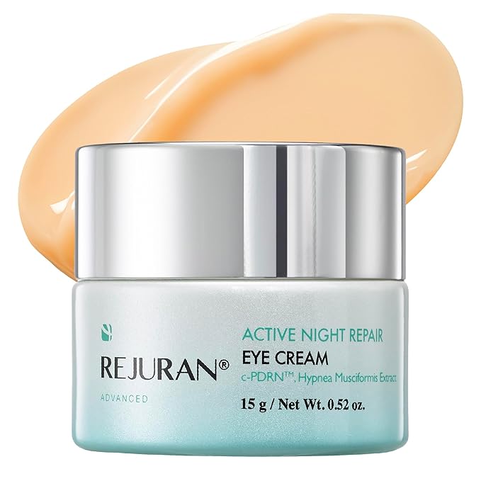 REJURAN® Advanced Active Night Repair Eye Cream, c-PDRN® - Anti-Aging, Firming, Moisturizing Eye Cream, Clinically Developed (0.52 oz)