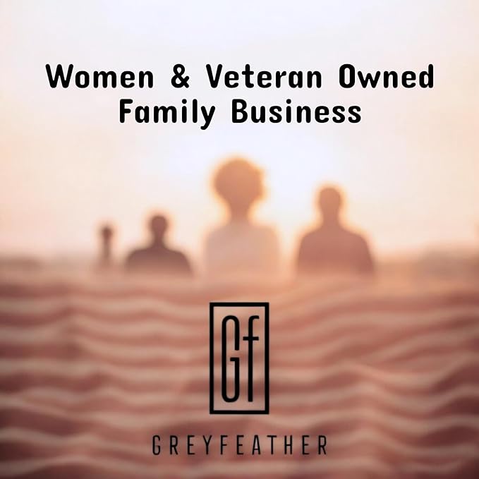 Greyfeather Hyaluronic Acid Serum for Face – Hydrating, Brightening & Anti-Aging Formula with Vitamin C, Niacinamide, Aloe & Botanical Extracts – Natural, Skin-Loving Serum for Radiant Glow (1.7 oz)