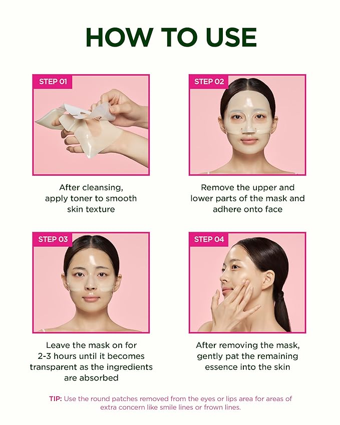 CKD Retino Collagen Boosting Hydrogel Face Mask (10ea) - Korean Overnight Jelly Mask for Glass Skin, Deep Moisturizing, and Pore Minimizing with Retinal & Low Molecular Collagen. Korean Skin Care