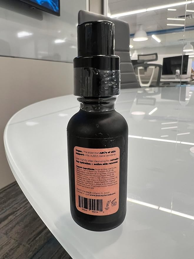 Beauty for Real Skin Revival Vital Nutrient Serum - Anti-Aging Skincare - Diminishes the Appearance of Fine Lines & Wrinkles - Hydrates, Repairs & Brightens Skin - With Vitamin A, B3 & C - 1 fl oz