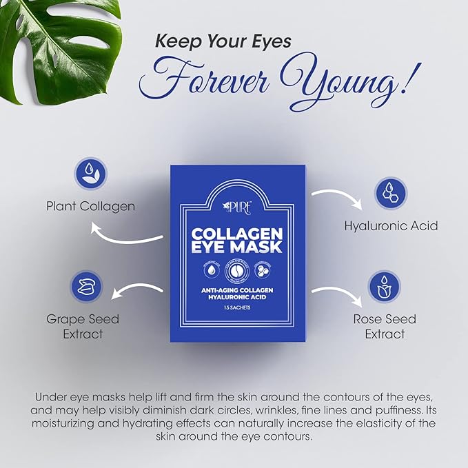 Untilmate Refresh Under Eye Mask Bundle - 24K Gold + Hyaluronic Acid 30 Mask Pairs High Collagen Skincare Brightening Lightening Moisturizing - Anti Aging Under Eye Masks