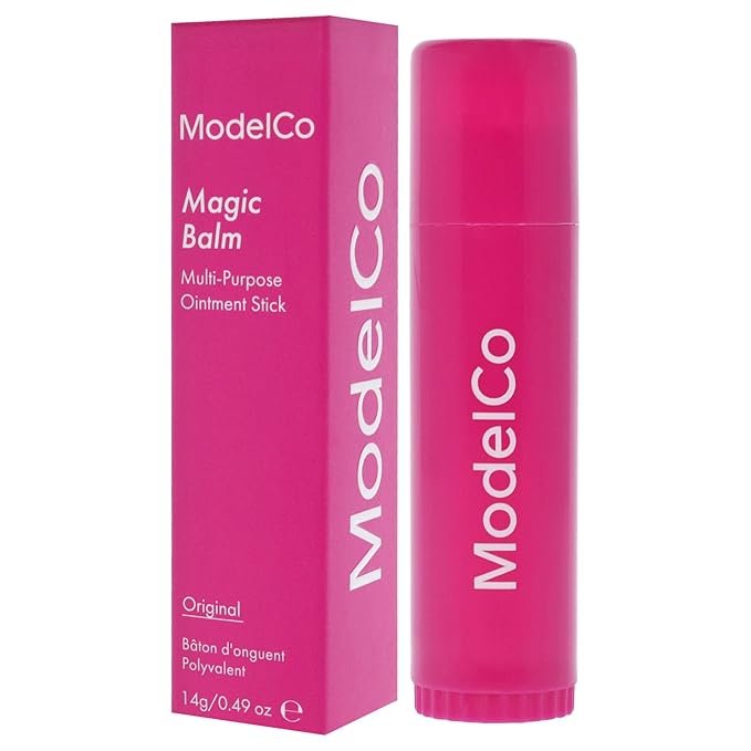 ModelCo Magic Balm - Glides On Effortlessly And Absorbs Instantly - Locks In Hydration For Hours - Multi-Purpose Tool - Lanolin Enriched Formula - Non-Greasy, Non-Sticky Formula - Original - 0.49 Oz