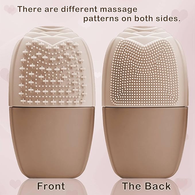 KOGITI Face Ice Roller & Mold - Beauty Facial Massage Tool for Puffiness Relief, Ice Cube Holder