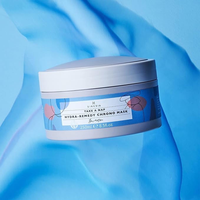 Sinesia Take a Nap | Hydra-Remedy Chrono Mask (16.9 oz) | Nourishing, Hydrating Overnight Hair Treatment | Shea Butter & Argan Conditioning Hair Mask | Repairing & Restoring Mask for Dry, Damaged Hair