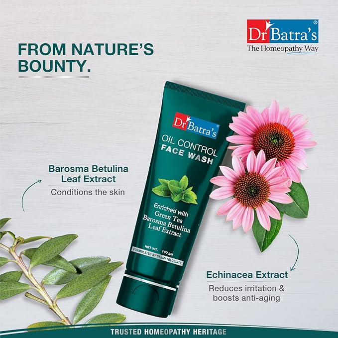 Dr Batras Face Wash Oil Control, 100g