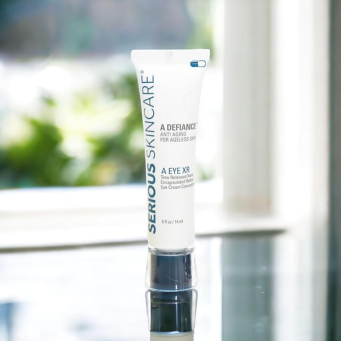 Serious Skincare - Retinol Vitamin A Eye XR Under Eye Cream Concentrate - Reduce Fine Lines, Dark Circles & Puffiness - Daily Wrinkle Cream - Anti-Aging - 0.5 oz