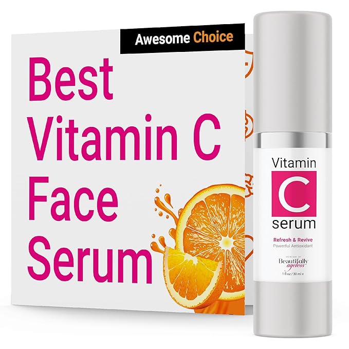 Vitamin C Face Serum Smooths and Hydrates for a Radiant Glow