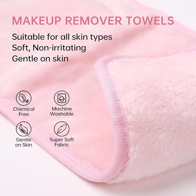 UCANBE Cleansing Balm Makeup Remover, 3.17oz Cleansing Balm + 4pcs Large Size Makeup Remover Cloths, Makeup Cleansing Balm for Waterproof Eye Face Lip Makeup, Made for All Skin Types