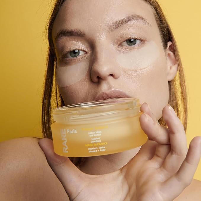 Trésor Solaire - Soothing Under Eye Patches - Soothing & Strengthening - With Vitamin E & Arnica - Brightening, Firming & Revitalizing - Multi-Active Serum Formula - 30 Pairs