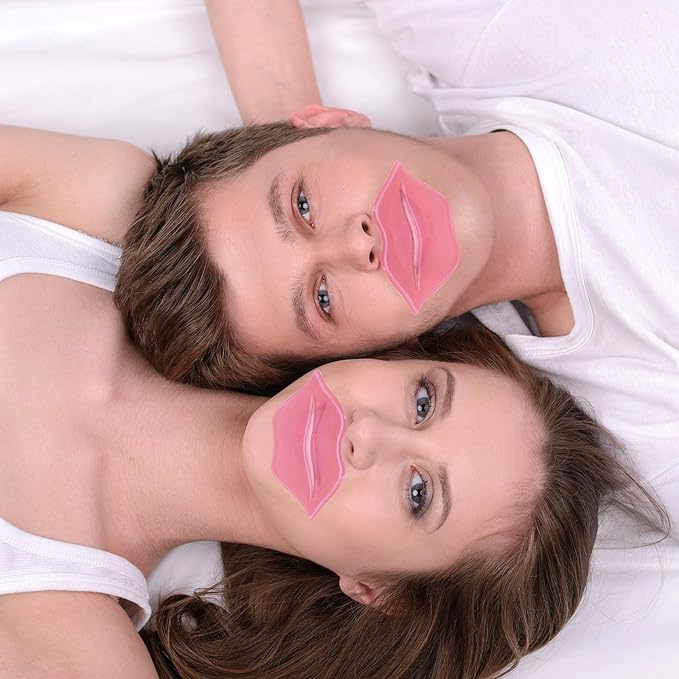 Lip mask, Collagen Moisturizing Lip Masks for Dry Lips, 32 PCS Hydrating Lip Plumping Mask for Chapped, Fine Lines, Lip Hydration Treatment, Lip Mask Sheet, Lip Gel Patches Pads, Lip Masks Skincare