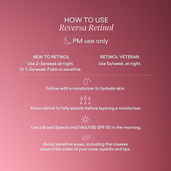 toty By Sofia Vergara - Reversa Retinol Photoage-Defying Serum - Anti-Aging to Reduce Lines and Wrinkles for Firm and Plump Skin - 0.5% Micro-Encapsulated Retinol, 5% Niacinamide, 2% NAG - 1.0 fl oz