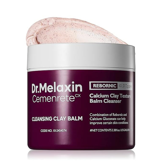 Beetroot Deep Cleansing Clay Balm, Hydrating Makeup Remover with Betaine & Vitamins, Soothing Cleansing Balm, 100ml 3.38 fl oz