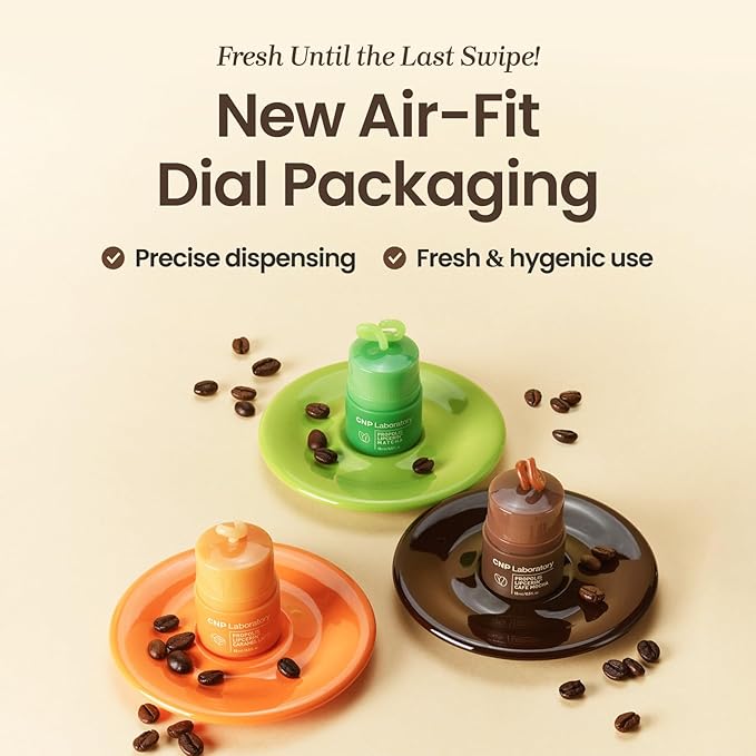 CNP Honey Lip Butter - Propolis Lipcerin™ 07 Matcha, Café Edition, Hydrating Overnight Manuka Lip Balm & Mask, 12hrs Long-lasting Moisture, Gifts for Women, Korean Skin Care, 0.5 fl.oz.