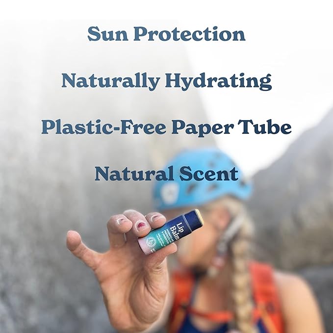 Allez Outdoor Vegan Lip & Eye Balm, Plant-Based Formula with Shea Butter, Jojoba Oil & Algae Extract for Skin Hydration & Protection, Sea Salt/Kelp Scent, 3-Pack