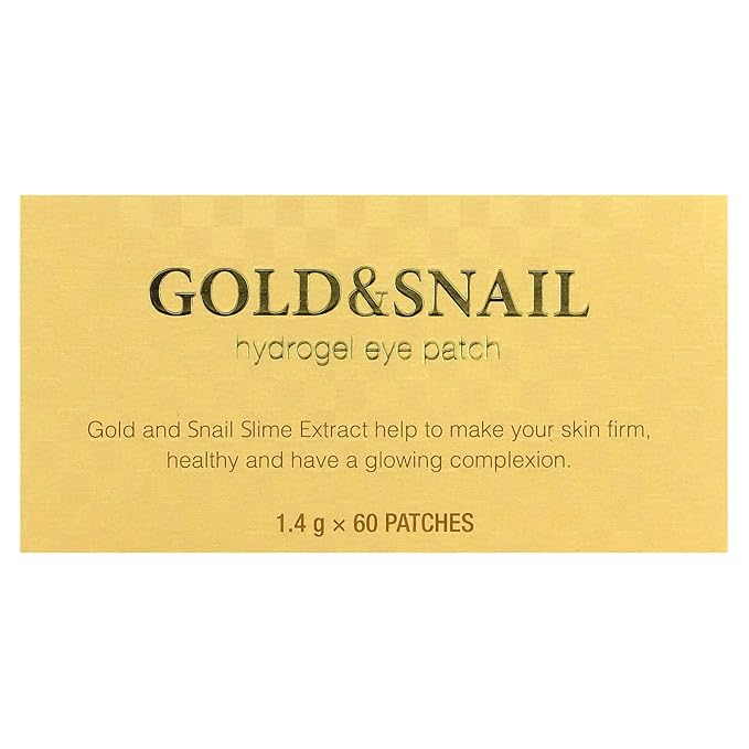 Gold & Snail Hydogel Eye Patch 60ea (30pairs)