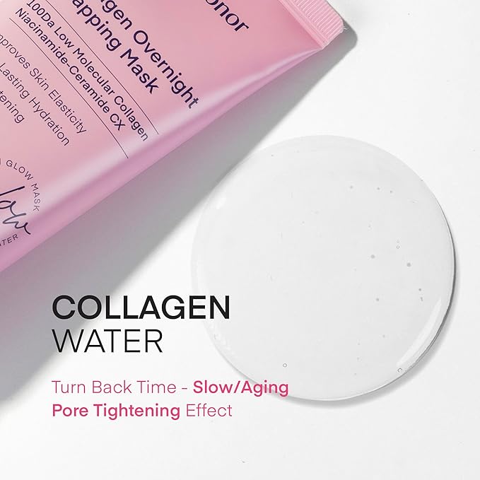 TEREZ & HONOR Rapid Reduction Under-Eye Cream & Collagen Overnight Wrapping Peel-Off Mask