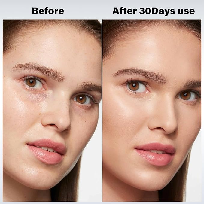 Cool and Hot Facial Firming Device, Light Face Tool with Vibration, Facial Massager with 8-21°C Cold, 38-47°C Hot, Electric Skin Care Kit