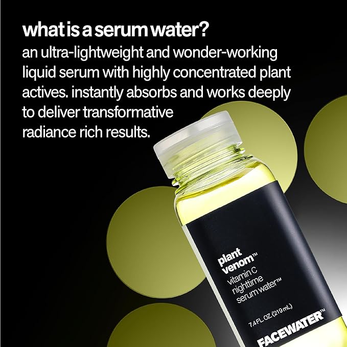 Facewater Plant Venom Vitamin C Serum Water