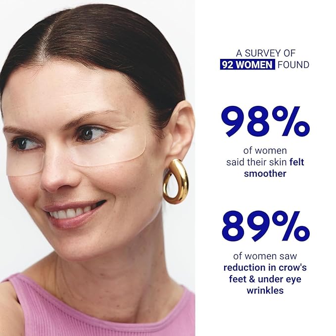 Wrinkles Schminkles Facial Smoothing Set | Mouth & Lip 2-Pack | Eye Wrinkle Patches 3-Pairs | Forehead Wrinkle Patches 2-Pack | Reusable Hypoallergenic Silicone Smoothing Pads