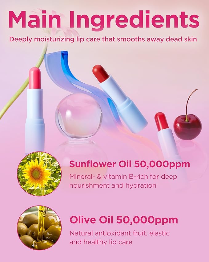 TOCOBO Glow Ritual Lip Balm 012 Better Pink – Vegan Korean Lip Care for Deep Hydration - Tinted Glass Glow Moisturizing with Lovely Soft Pink Color - Non-Sticky Radiant Finish, 0.12 oz.