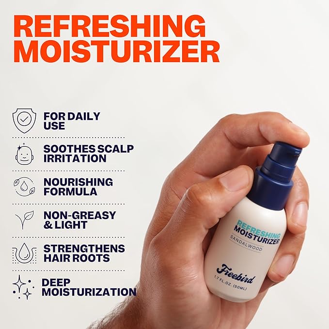 Scalp Care Kit - 3-in-1 Premium Bald Head Care, Soothe Shaving, Nourishing Detox Cleanser, Purifying Exfoliator, Refreshing Moisturizer, Enhanced Hydration, Ideal for Daily Scalp Maintenance