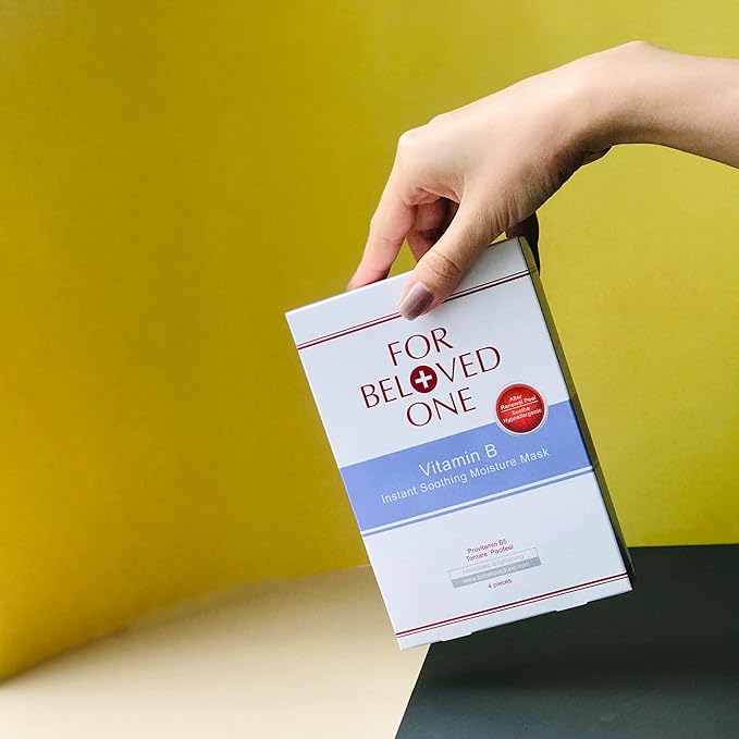 Vitamin B Instant Soothing Moisture Mask(Pack of 4)