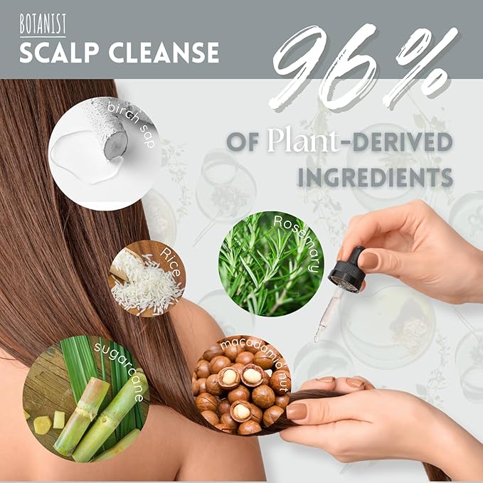 Organic Hair Conditioner for Dry & Inchy Scalp Women & Men, Keratin Treatment with Natural Macadamia Nut Oil& Rosemary Extract from Japan, Sulfate & Paraben Free, GRAPEFRUIT& SAGE, 16.2 Fl Oz