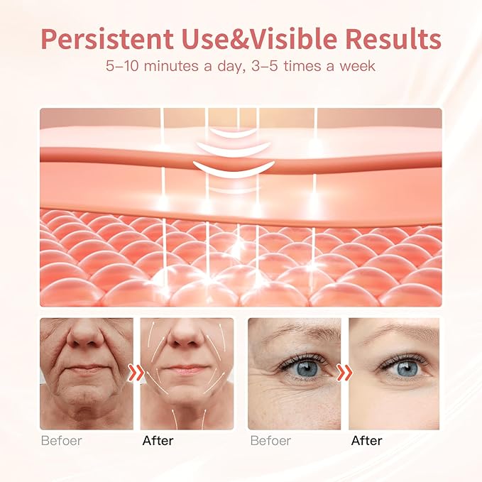 Facial and Neck Massager, Soothing and Relaxing Face Massager for Skin Care